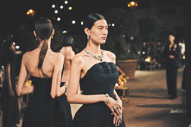 Dior此次來台展出的珠寶不管件數或是價格，都是歷年之最。（Dior提供）