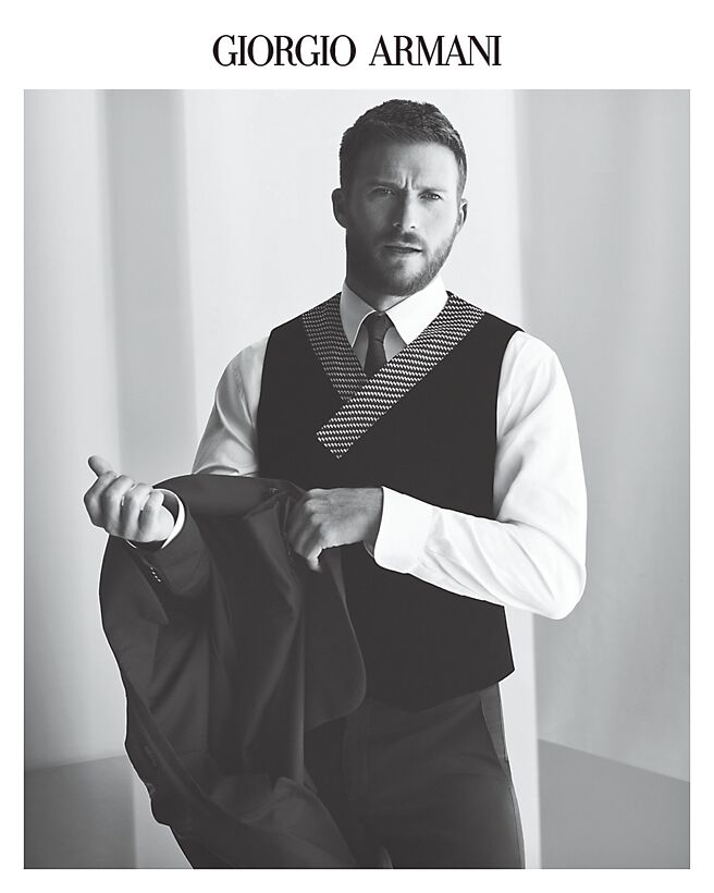 史考特伊斯威特亮相GA秋冬系列形象照，带出轻熟感。（GA提供）