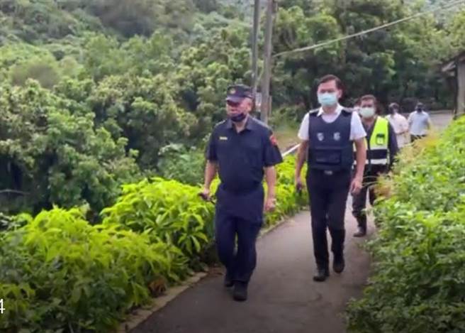 台中市太平分局连日投入大量警力及协勤民力实施山区清查勤务。（民眾提供／冯惠宜台中传真）