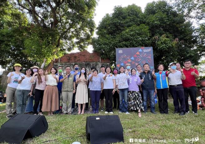 中區青聚點正式揭牌，雲林縣長張麗善大讚此處會成為年輕人的心聚點。（圖／翻攝自張麗善臉書）