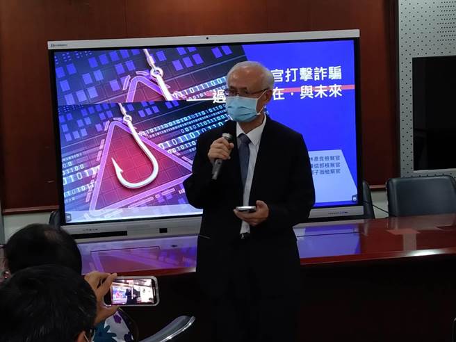 台湾高检署检察长张斗辉（陈志贤摄）