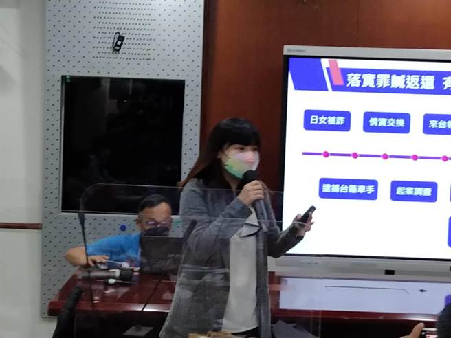 桥头地检署检察官郑子薇（陈志贤摄）