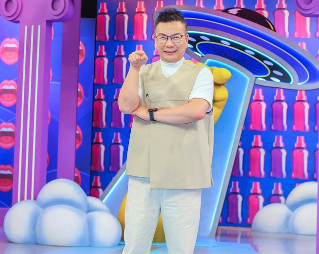 沈玉琳表示衝著于美人接下主持棒。（粘耿豪攝）