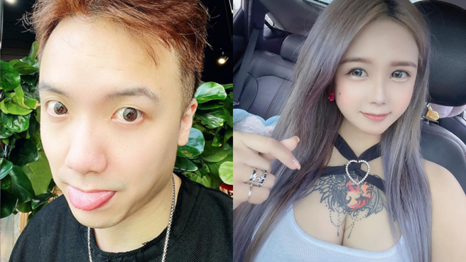 圤智雨设定男优海选的三大考验「自我介绍+性经验问答」、「香蕉尺度测量」、「十秒空干测验」，夺冠者有机会跟最美女优孟若羽拍片。(图/圤智雨 FB、孟若羽 IG)