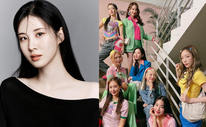 少女时代成员徐玄罕见穿得性感，韩网被震撼到没想到她是隐乳妹。(图/ 摘自徐玄IG、少女时代官方IG)