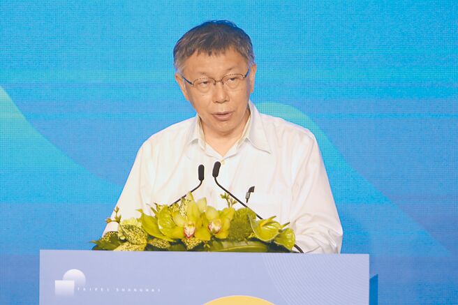 柯文哲(图)预言侯友宜可能脱党参选总统，叶元之认为这是柯文哲的腹黑离间计，直言「柯文哲都算计好了」。（资料照／杜宜谙摄）