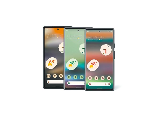 Google Pixel 6a手机（见图）及Pixel Buds Pro无线耳机将于28日正式开卖，台湾大不仅独家贩售，也同步推出资费专案。（台湾大提供）