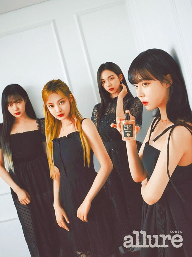 aespa在全球流行音乐市场取得巨大成功，她们的爱香身价也跟着水涨船高。（AdP提供）