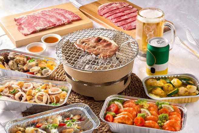 （新天地今年中秋檔期推出2款海陆烤肉组抢市！图／新天地提供）