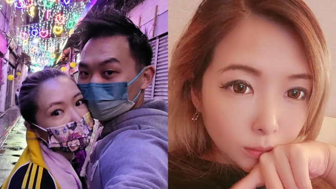 Makiyo近日被拍到怀着身孕还在路边抽菸。（图／FB@Makiyo new 川岛茉树代）