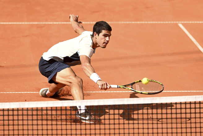 西班牙网球好手Carlos Alcaraz。（美联社资料照）