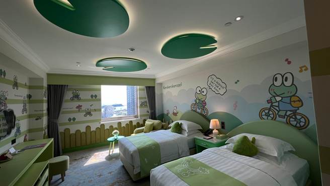 萌幻派代表首推大眼蛙「自然草原」。（柯宗緯攝）