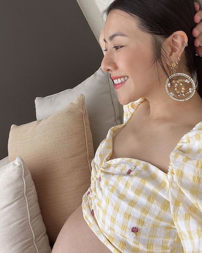 叶安婷就算怀孕身材比例依旧超好。(图/叶安婷 IG)