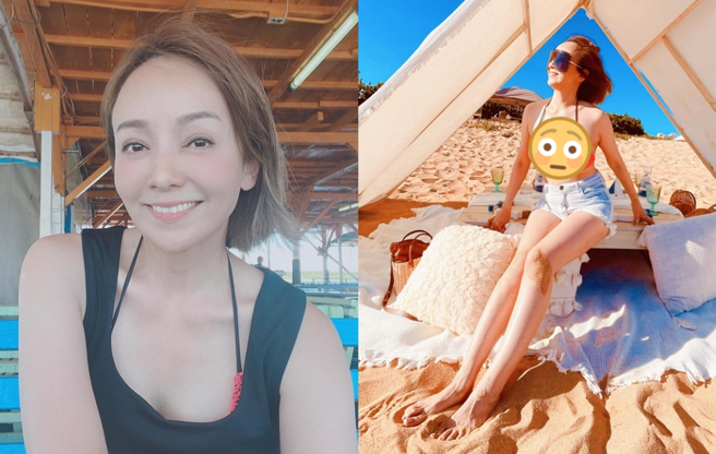 女星季芹脸蛋貌美，还有超辣身材。（图／FB@王仁甫和季芹之永远的芹仁）