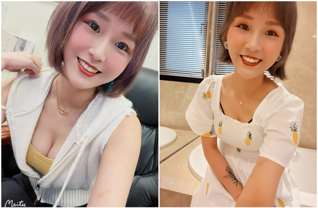 知名网红直播主丢丢妹。(丢丢妹脸书)