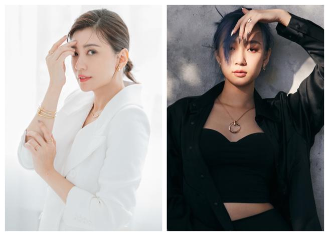 TIFFANY珠寶百搭 賈靜雯的優雅 吳卓源的性感（Tiffany & Co.提供）