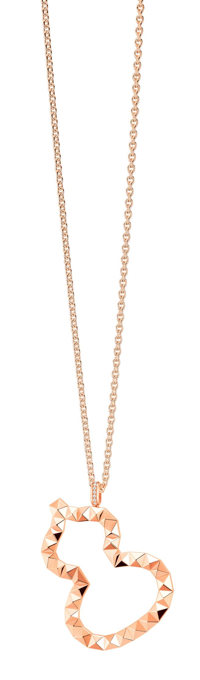 Qeelin Wulu 18系列超大型吊坠，23万9500元。（Qeelin提供）