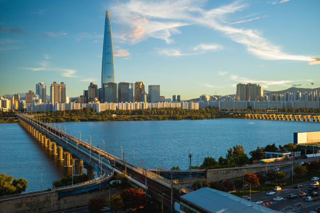 造訪韓國觀光客逐漸回流，圖為漢江。
(示意圖／shutterstock)