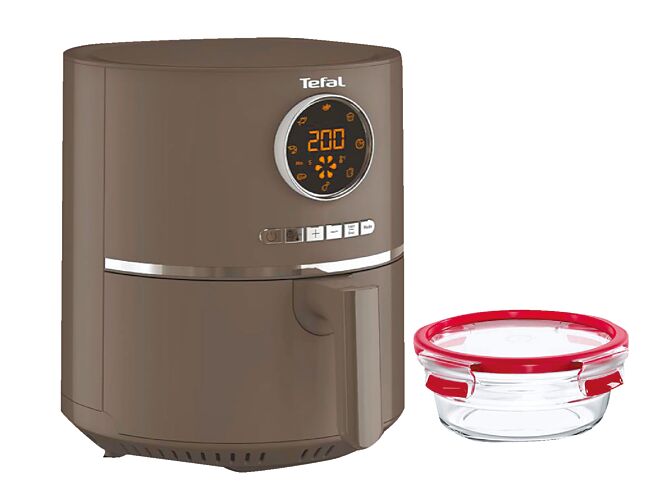 板橋大遠百特福Ultra氣炸鍋加玻璃保鮮盒0.6L，建議售價4435元、推薦價2490元。（遠百提供）