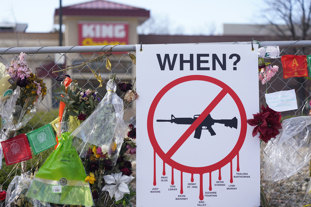 美国近来要求枪枝管制的唿声再起。图／美联社(photo:ChinaTimes)