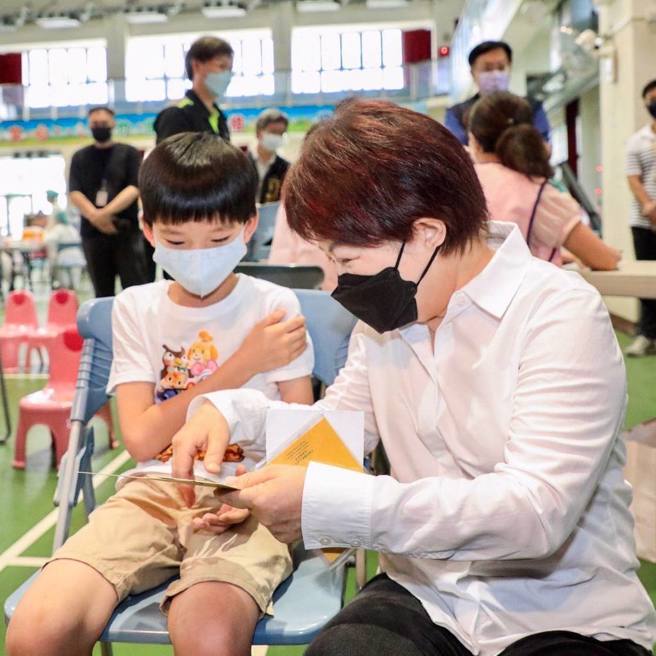 台中市市长卢秀燕。（图／取自卢秀燕脸书）