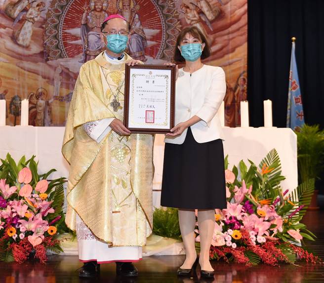 静宜首位女校长林思伶就任，将带领静宜开创新局！（陈世宗摄）