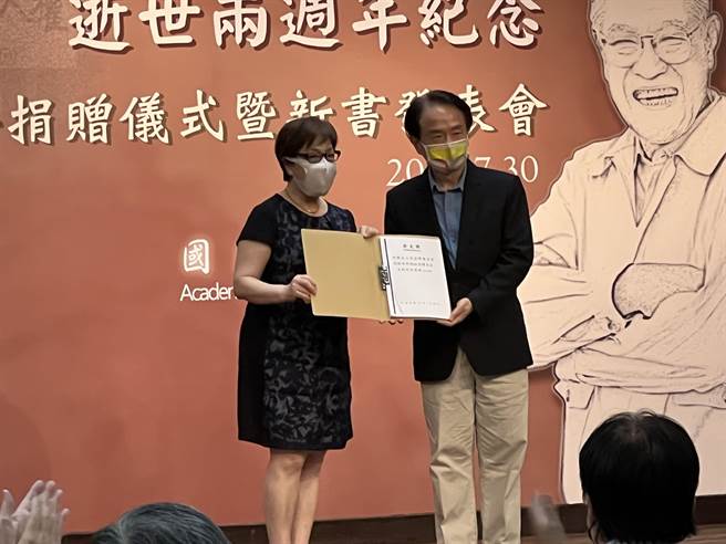 李登輝僚屬故舊口述訪談錄  國史館下週訪陳水扁。曾薏蘋攝