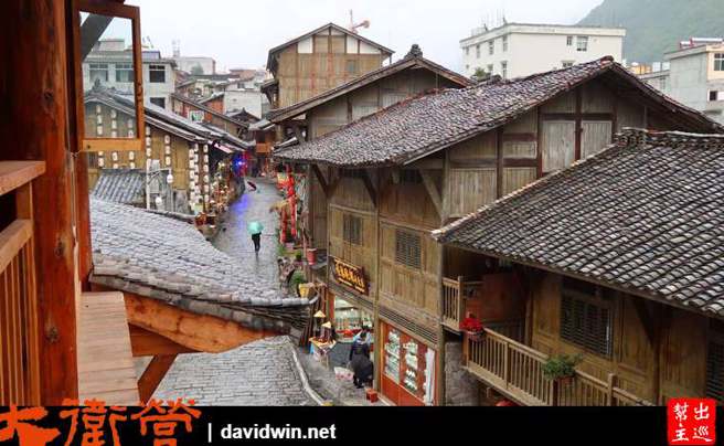 磨西古镇。（作者提供）