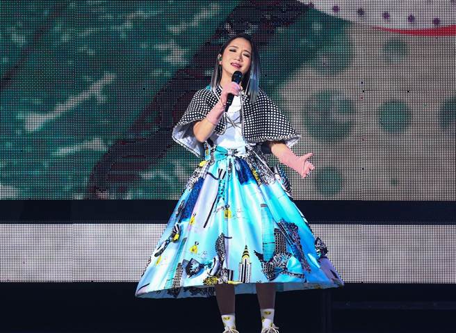 陶晶莹今晚首度攻蛋。（邓博仁摄）