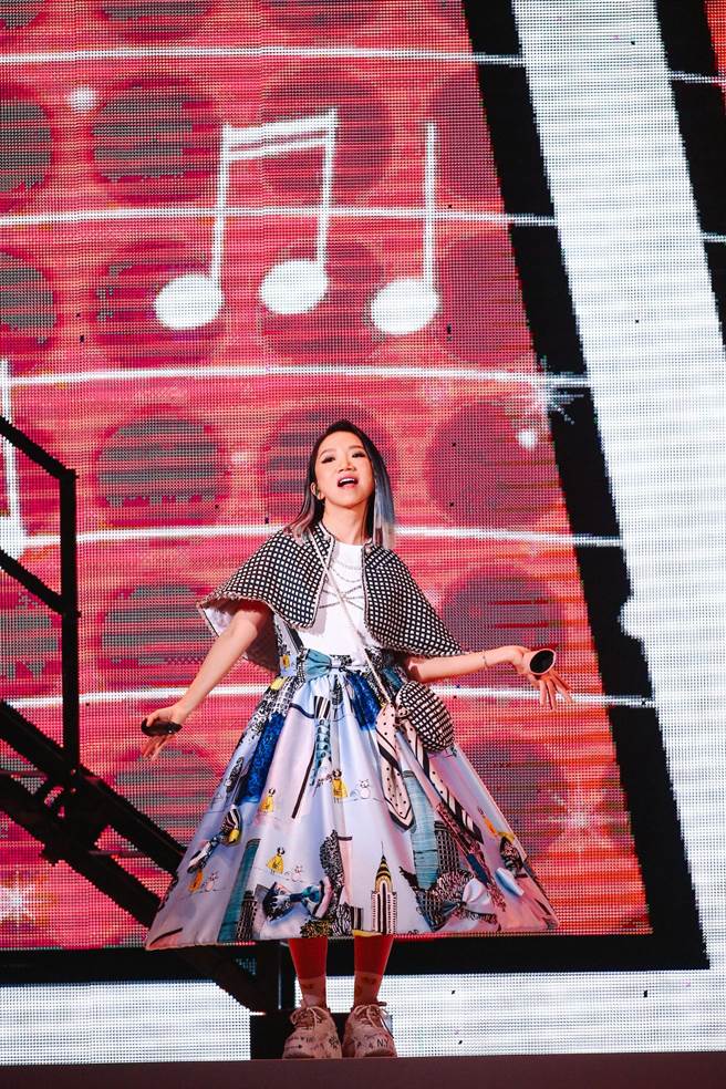 陶晶莹今晚首度攻蛋。（邓博仁摄）