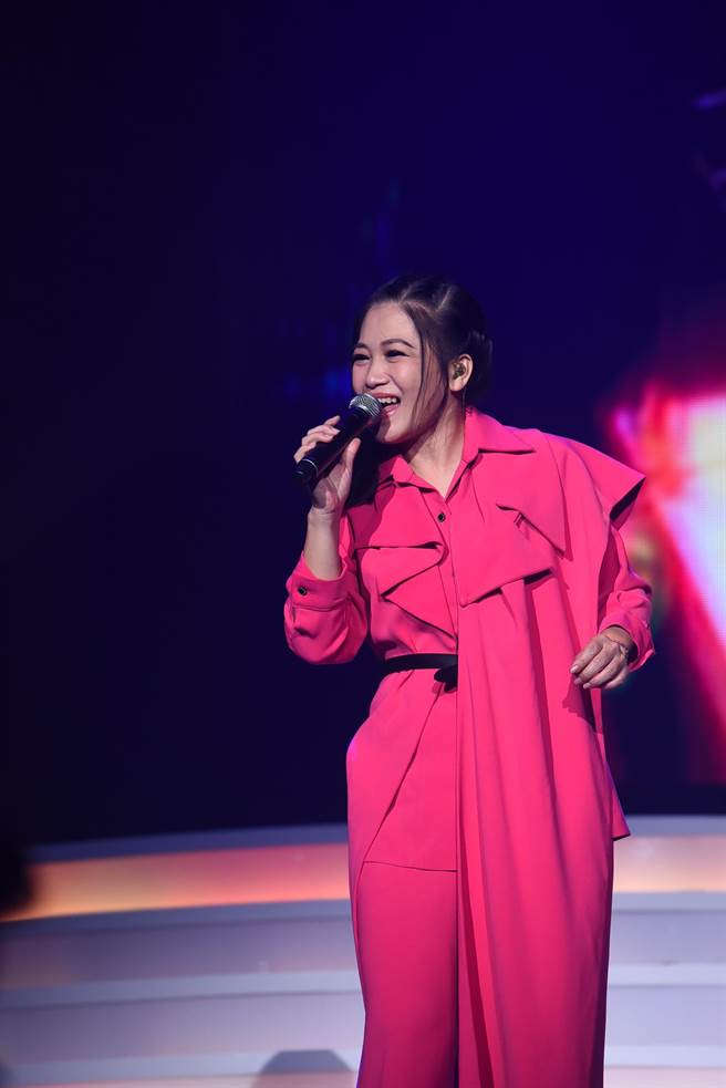 黃妃確診康復後，嗓音仍有點沙啞咳嗽。（高雄流行音樂中心提供）