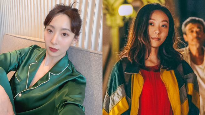 大陆女星鄂靖文虽因周星驰的电影打开知名度，但她的人气始终平平。（图／微博@鄂靖文）