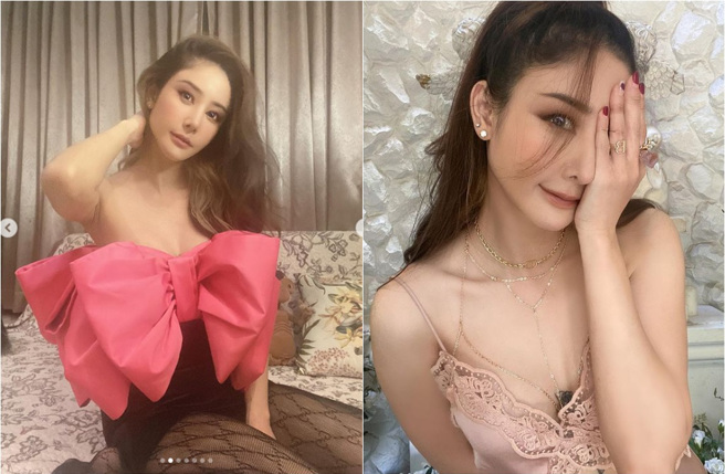 女星Tangmo离奇溺毙案如今真相未明，其母爆出盛大举办庆生趴，还邀了2名富豪嫌疑犯出席并同坐主桌。(取材自melonp.official IG)