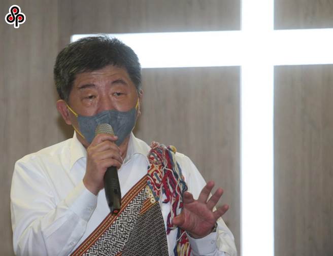 民进党台北市长参选人陈时中呛国民党参选人蒋万安没做过事。（陈君玮摄）