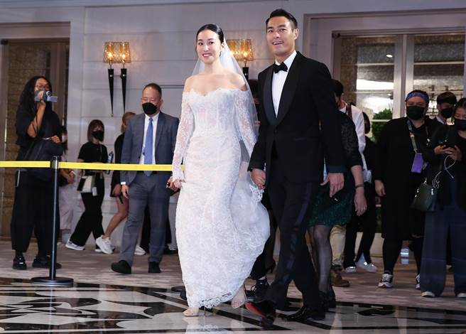 楊祐寧與老婆Melinda婚禮前受訪。（陳俊吉攝）