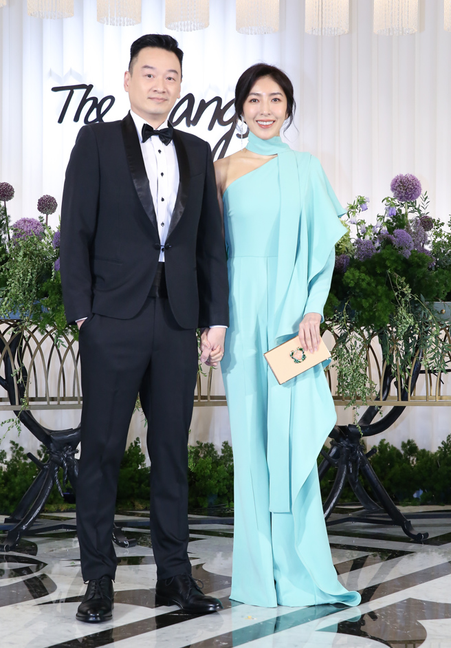 杨谨华和老公Ben.（图／陈俊吉摄）