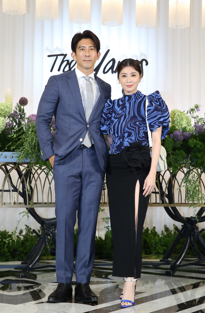 修杰楷和贾静雯。（图／陈俊吉摄）