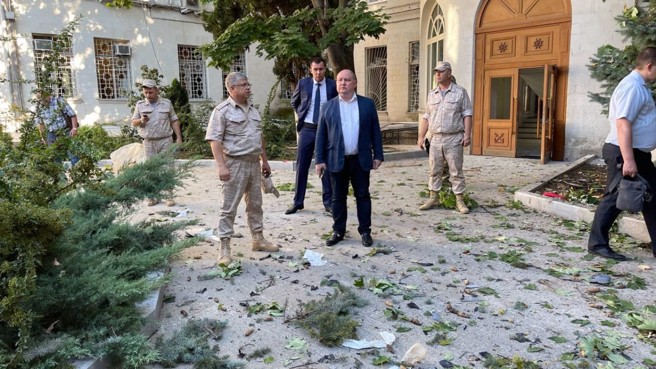 塞瓦斯波爾市市長表示，烏克蘭的無人機打傷了該市6人。(圖/the moscow times)