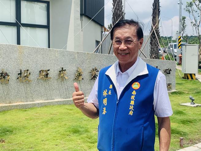 南投县长林明溱确诊，隔离中远距办公。（廖志晃摄）