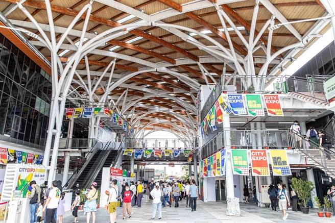 基隆「2022城市博览会」为期10天，市府今日公布，累计101万人次参访。（摘自基隆市政府脸书／陈彩玲基隆传真）