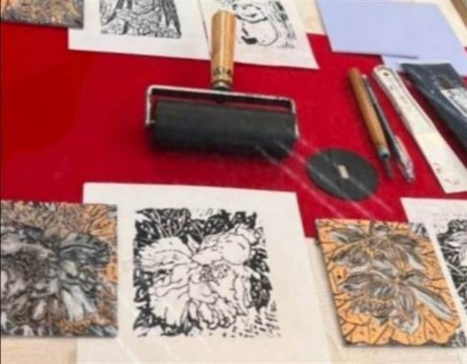 版画是一种间接艺术，运用印刷产生平面视觉艺术，具有可以印制很多相同作品的复数性。（金大提供）