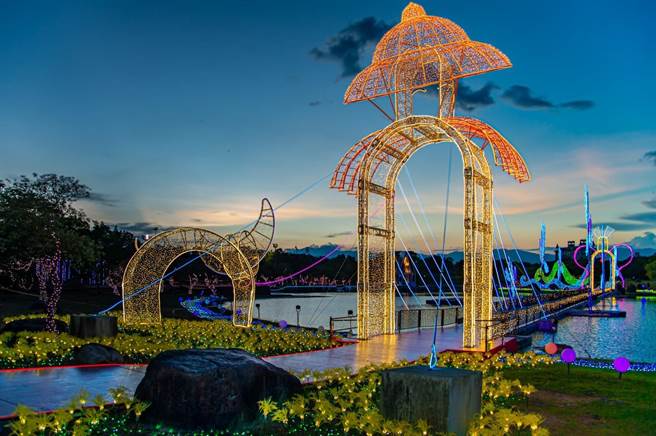 今年「2022宜蘭情人節」將於8月4日晚間7時，為期4天，在宜蘭羅東運動公園浪漫登場。（宜蘭縣政府工旅處提供／吳佩蓉宜蘭傳真）