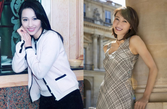 香港90年代玉女黎姿，身材保养得宜。(图/本报系资料照、黎姿Instagram)