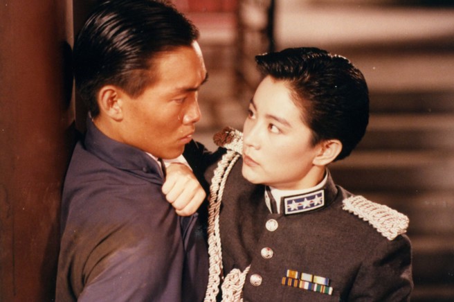 电影《刀马旦》，林青霞(右)、郑浩南(图/中时资料库)