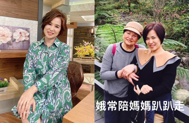 杨月娥透露母亲上月辞世。（图／翻摄自杨月娥脸书）