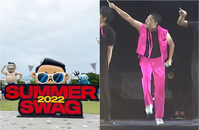 PSY的湿身趴演唱会在上月31号撤场时，发生工作人员高处坠落身亡意外，事后爆出当天不但下雨，且该员并未繫上安全绳。(取材自42psy42 IG)