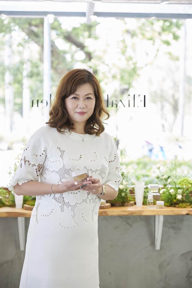 伊丽莎白雅顿台湾区总经理马敏桂。（伊丽莎白雅顿提供）