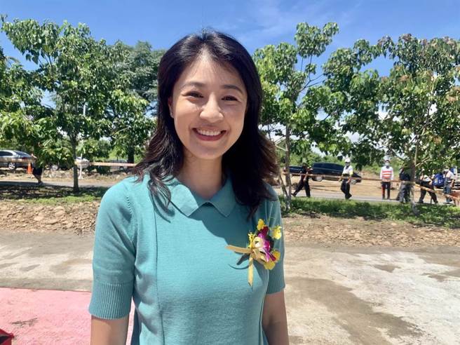 国民党南投县长参选人许淑华，反击民进党抹黑转移焦点。（廖志晃摄）