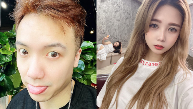 匿名男性「淡水耶稣」向导演圤智雨(左)表态想当亚军，便有机会和女优孟若羽(右)拍片。(图/圤智雨 FB、孟若羽 IG)