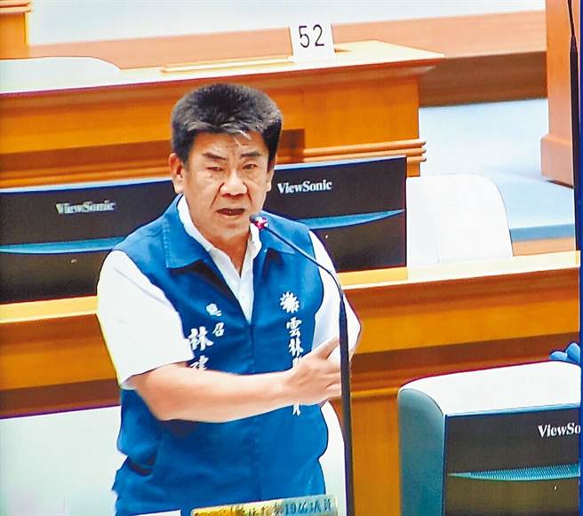 云林县议员林建鸿参选麦寮乡长，提出双语教育与国际接轨政见。（本报资料照片）